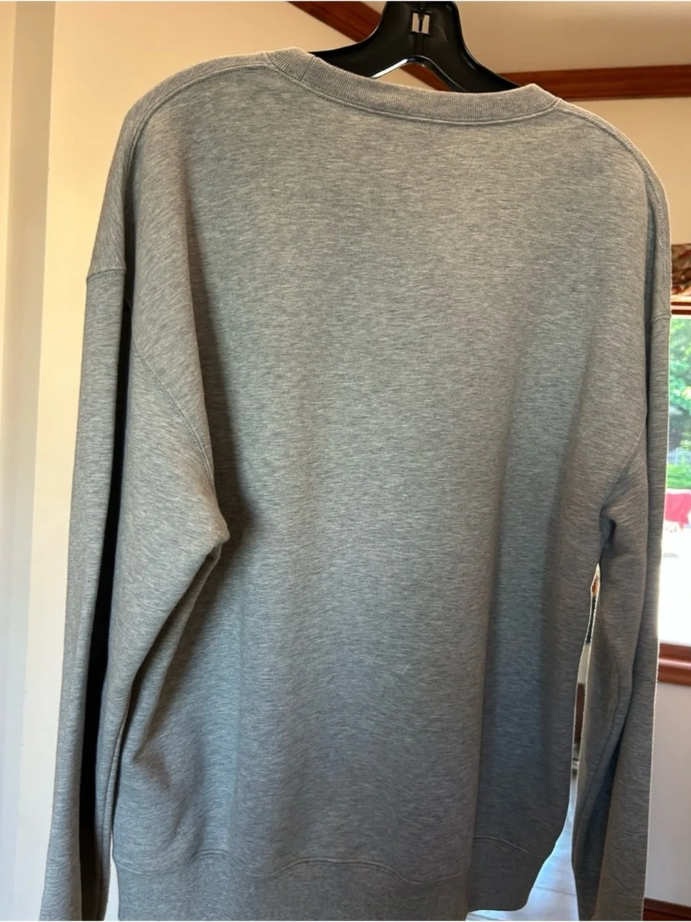 Gucci jersey cotton sweatshirt prominent retro style embroidery medium